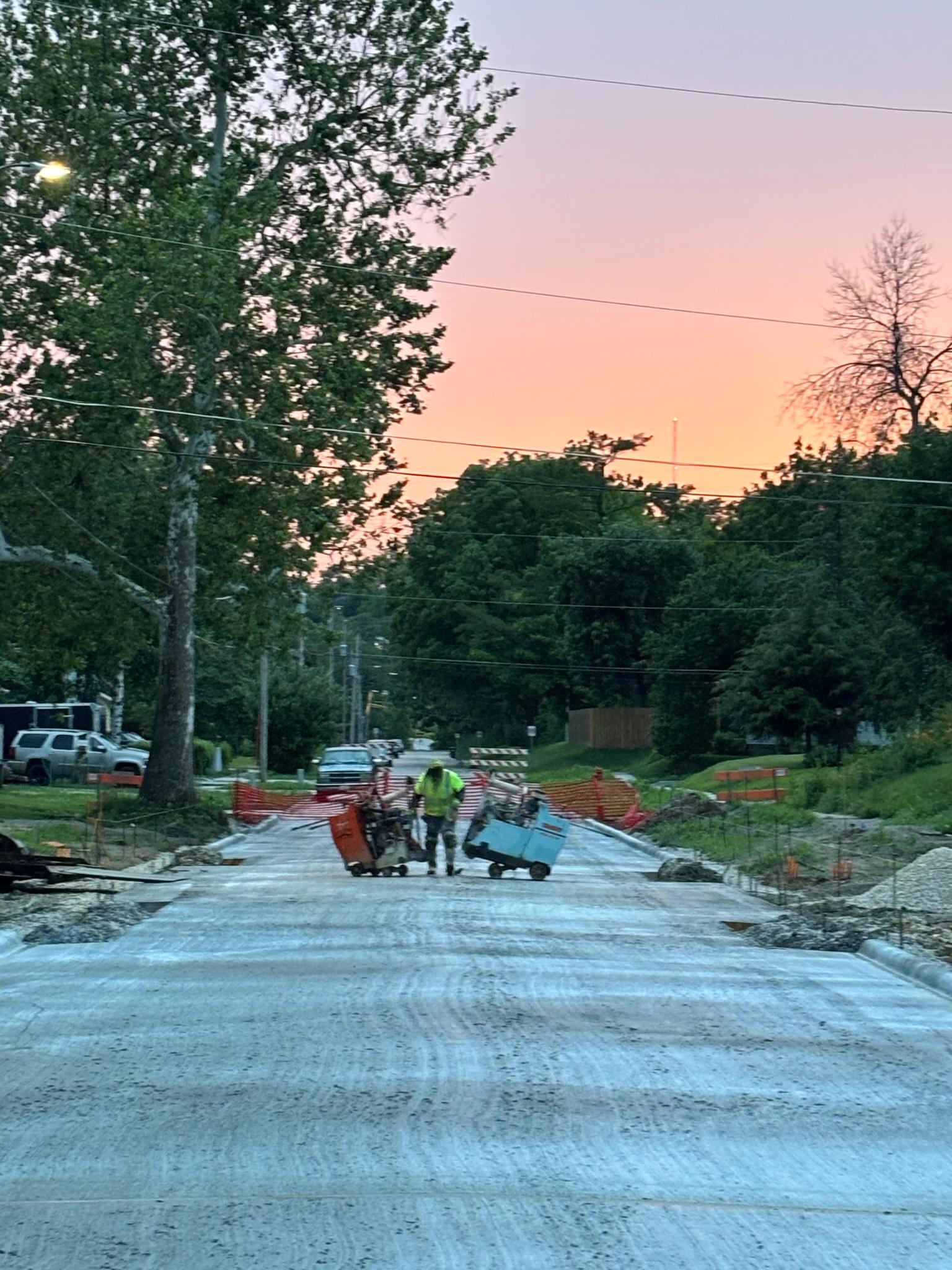 Curb installation