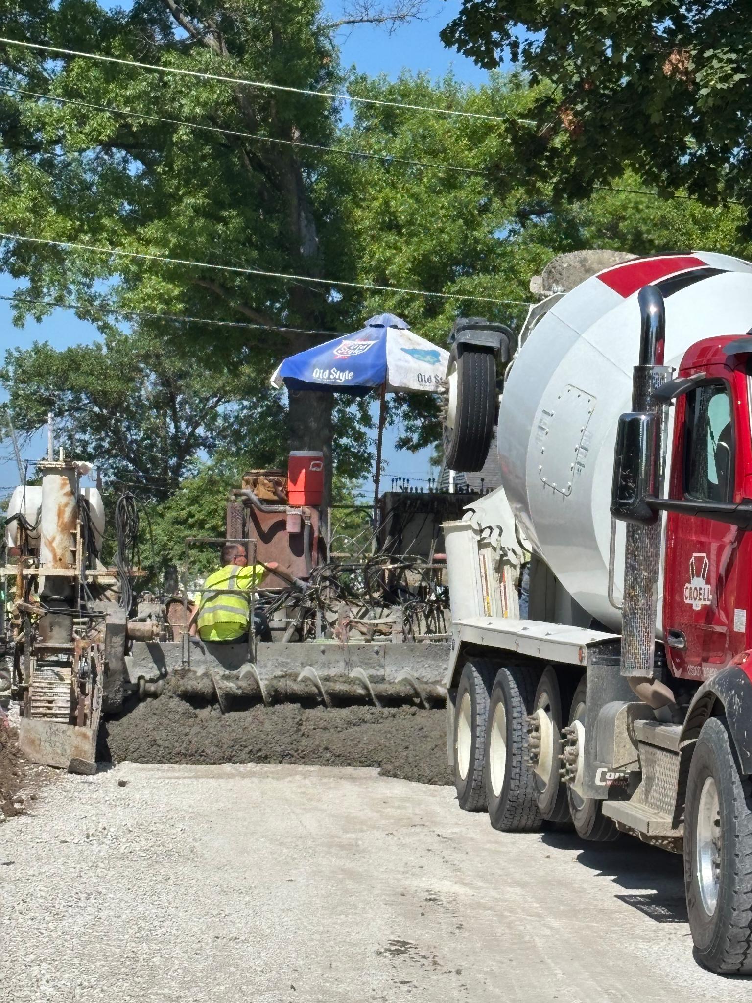 Municipal road project