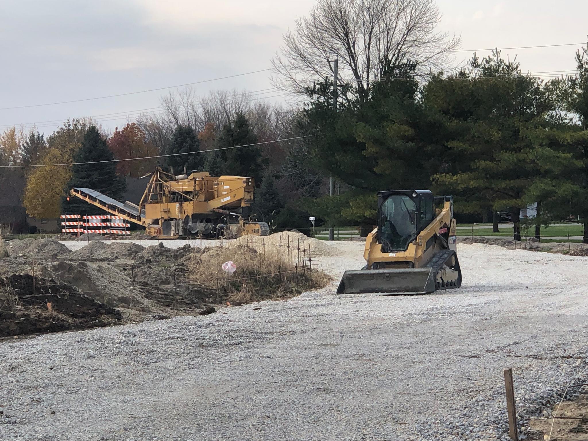 City Wide Construction paving crew at work